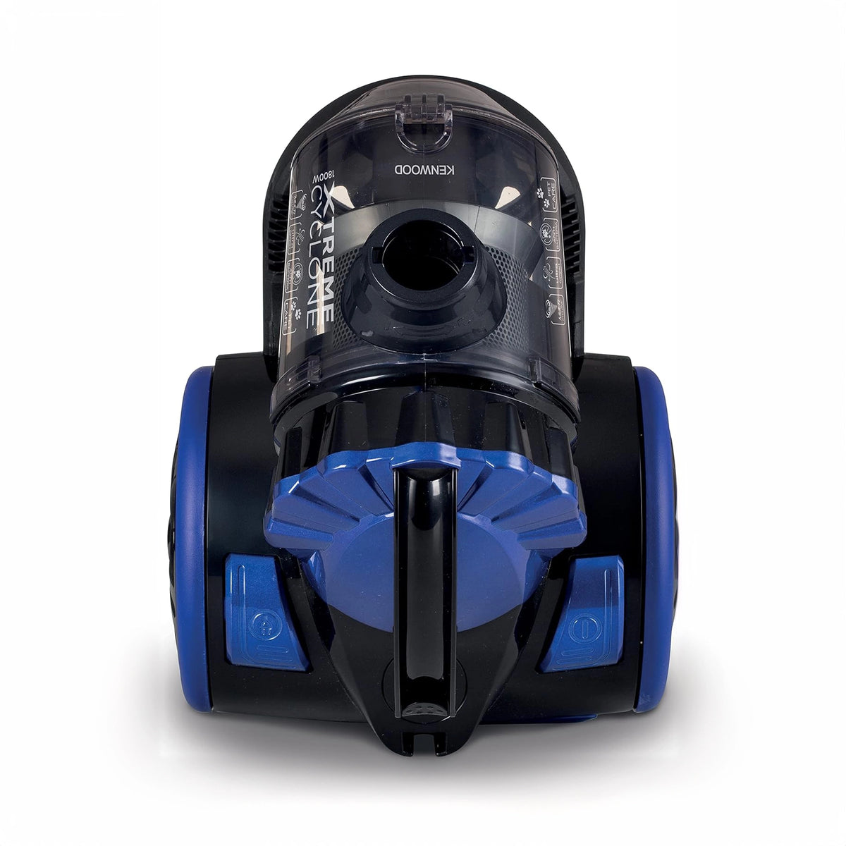 Aspirateur cyclonique sans sac 1800 W 2 L noir et bleu – Kenwood