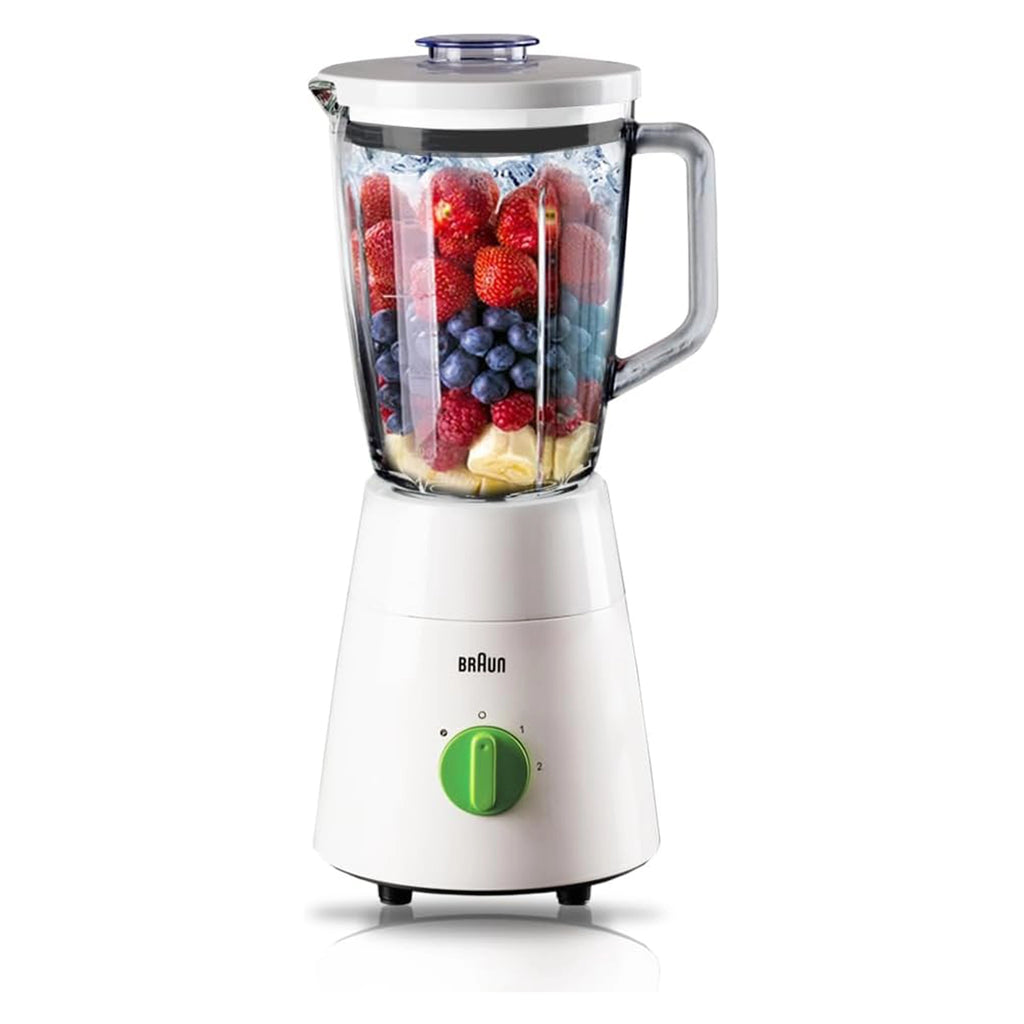 Blender bol en verre 1,5 L 500 W, technologie TriAction – Braun