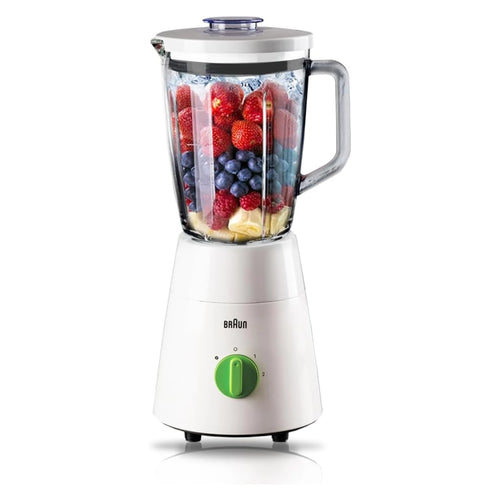 Blender bol en verre 1,5 L 500 W, technologie TriAction – Braun