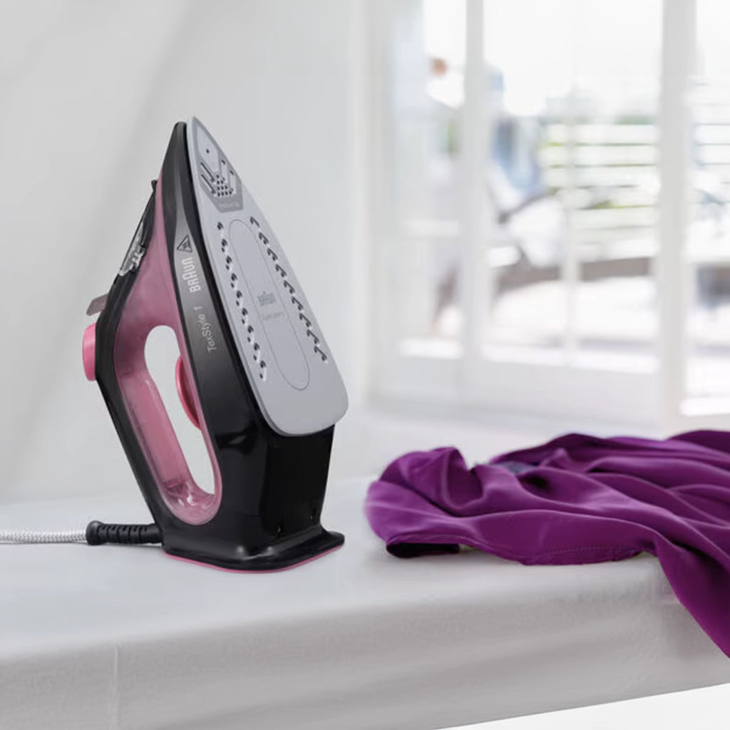 Fer à vapeur TexStyle 1 2000 W violet et noir – Braun