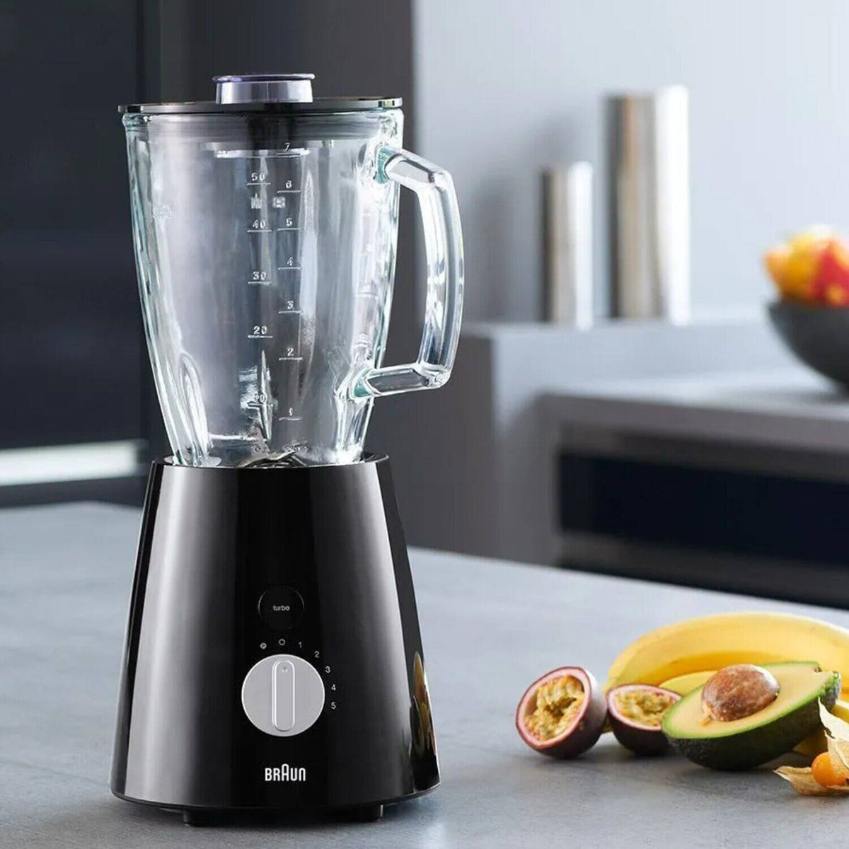 Blender bol en verre 800 W noir – Braun