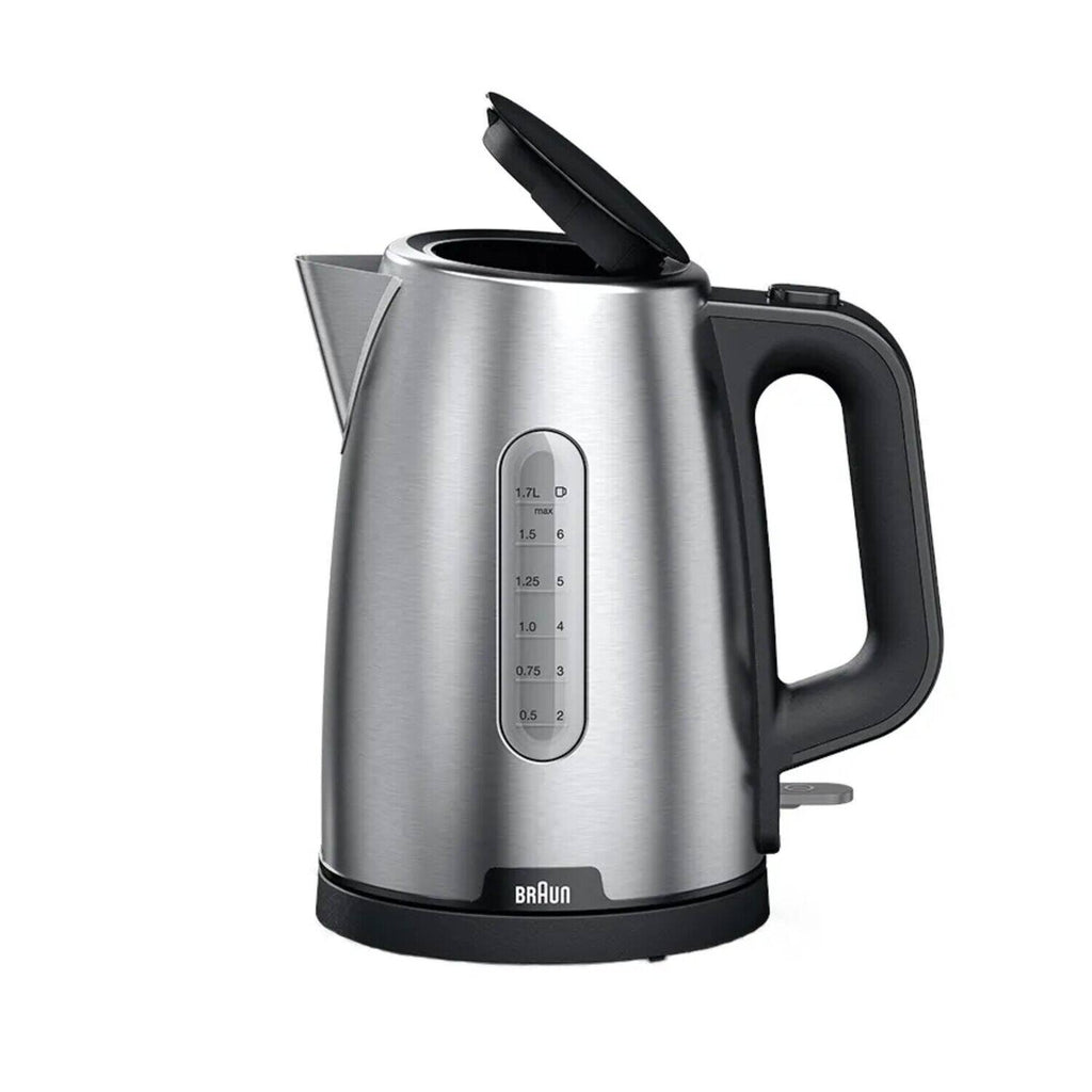 Bouilloire PurShine 1,7 L 2200 W inox noir – Braun