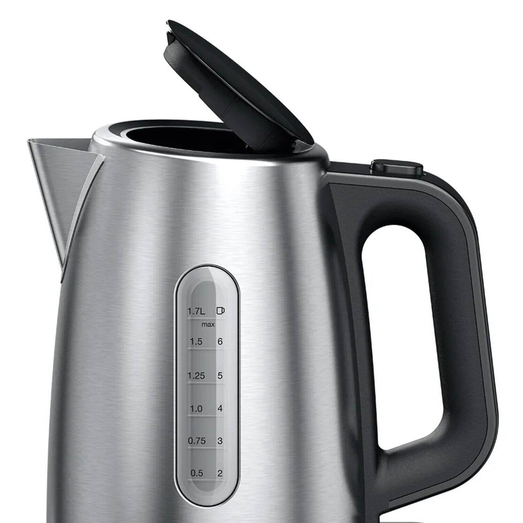 Bouilloire PurShine 1,7 L 2200 W inox noir – Braun