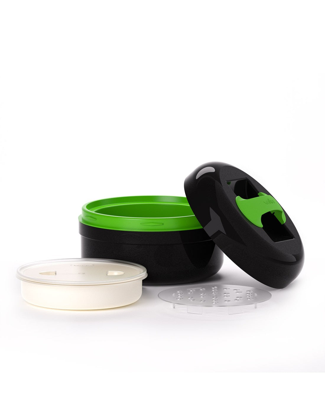 Boîte repas Pro-Term 1,5 L gris et vert – Valira