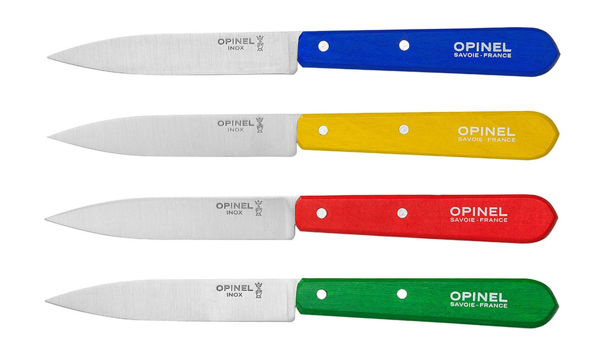 Coffret de 4 couteaux d’office n°112 Classiques – Opinel