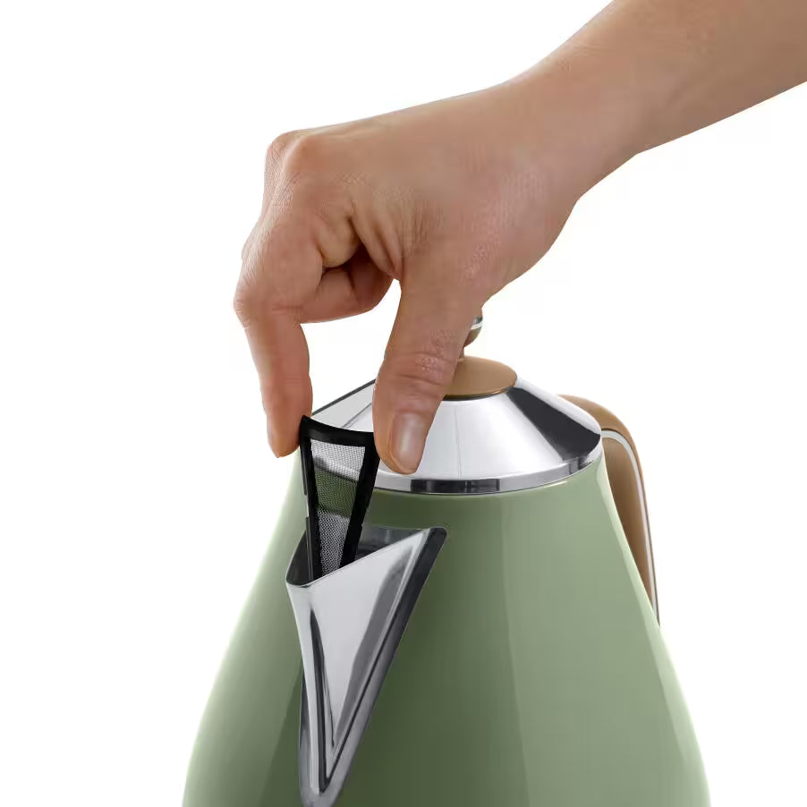 Bouilloire Icona Vintage 1,7 L 2000 W verte – De'Longhi