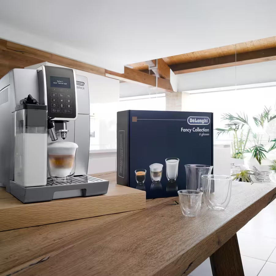 Fancy Box, lot de 6 verres isothermes transparents – De'Longhi