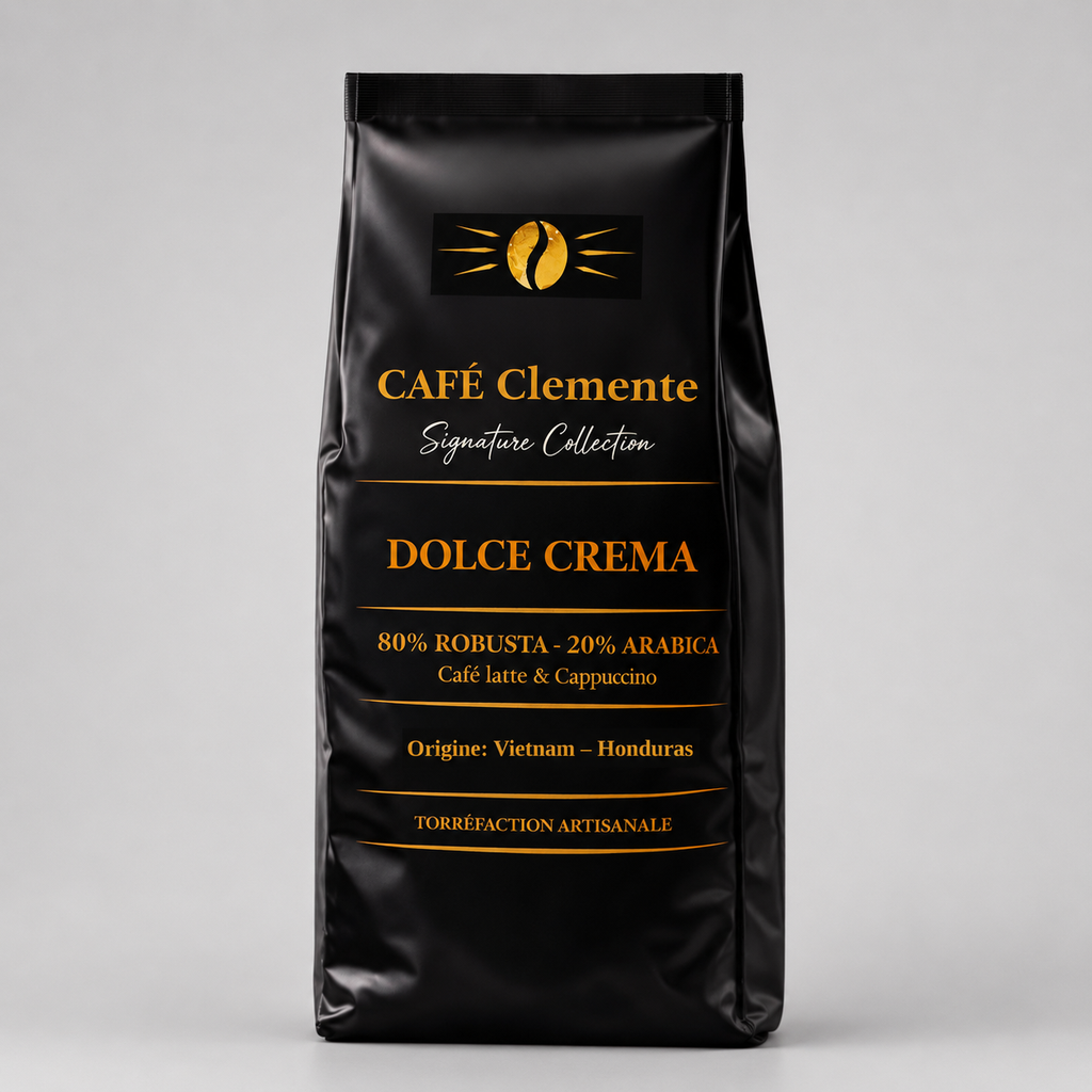 Café Dolce 80 % robusta 20 % arabica 500 g – Café Clemente
