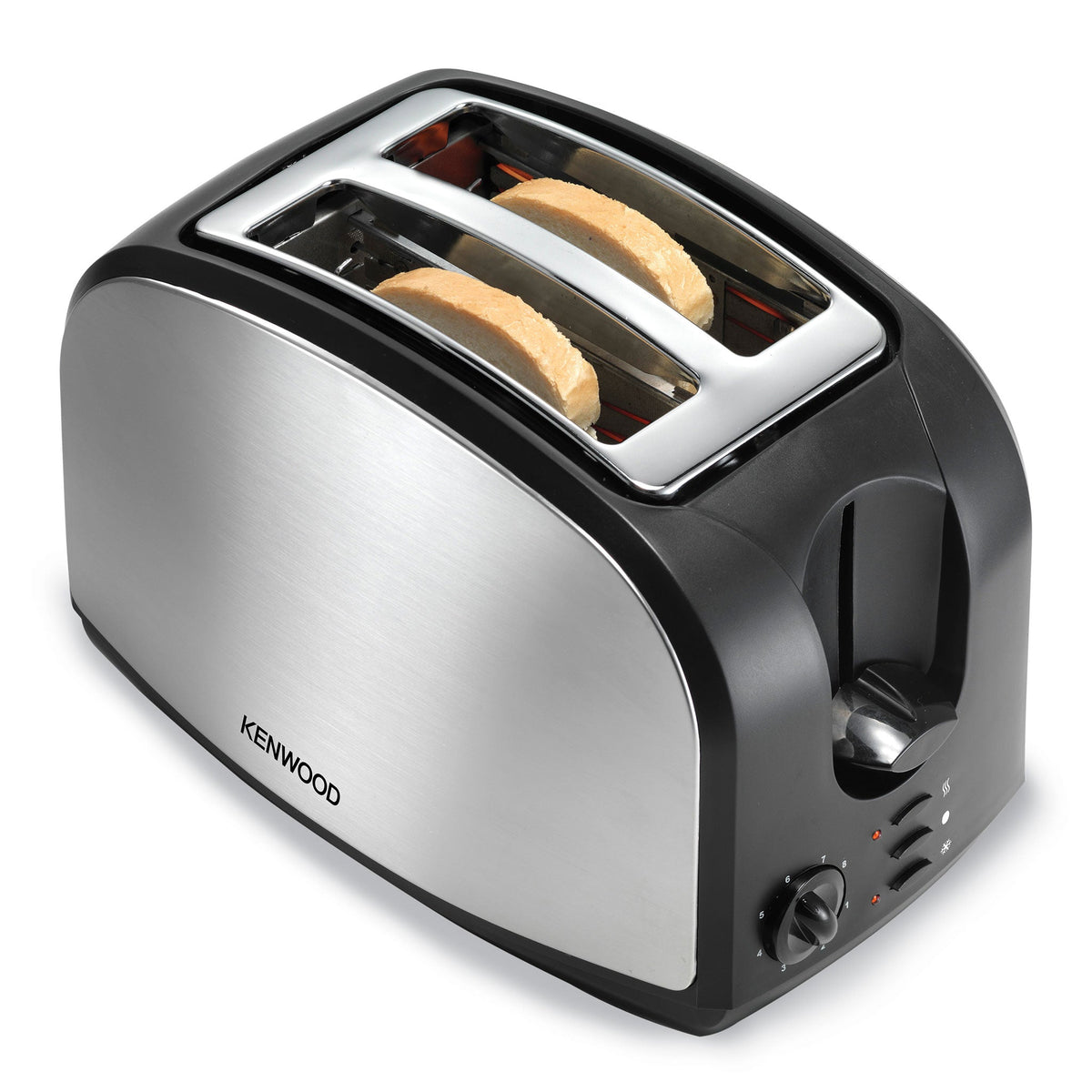Duo bouilloire 1,7 L et grille-pain 2 tranches noir et argent – Kenwood