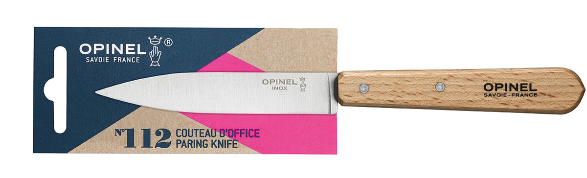 Couteau d’office n°112 naturel (réf. 001913) – Opinel