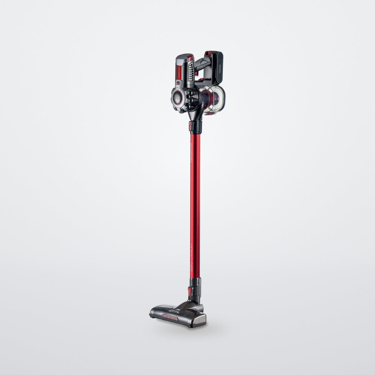 Aspirateur balai sans fil 2 en 1 rouge – Kenwood