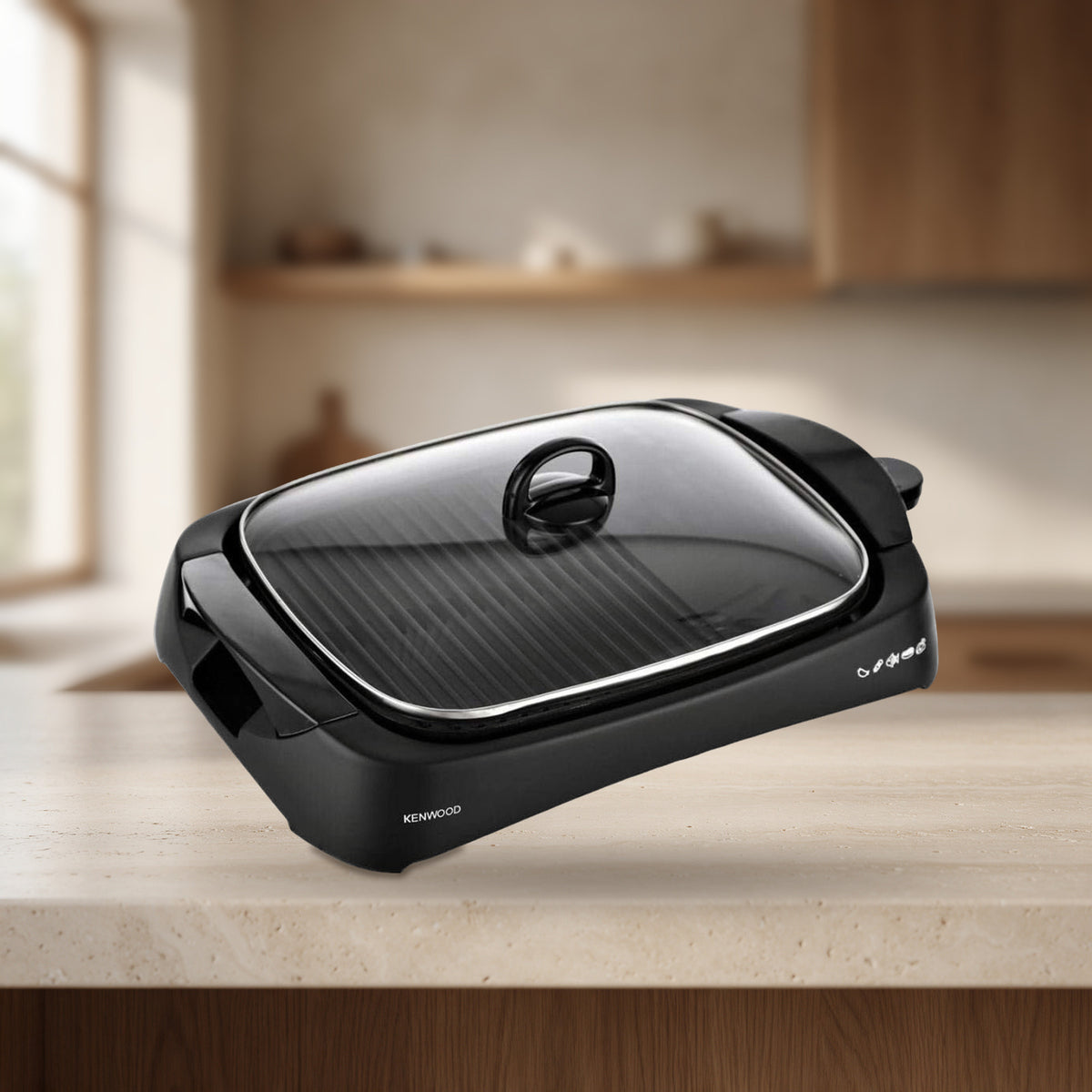 Barbecue et plancha électrique 1600 W – Kenwood