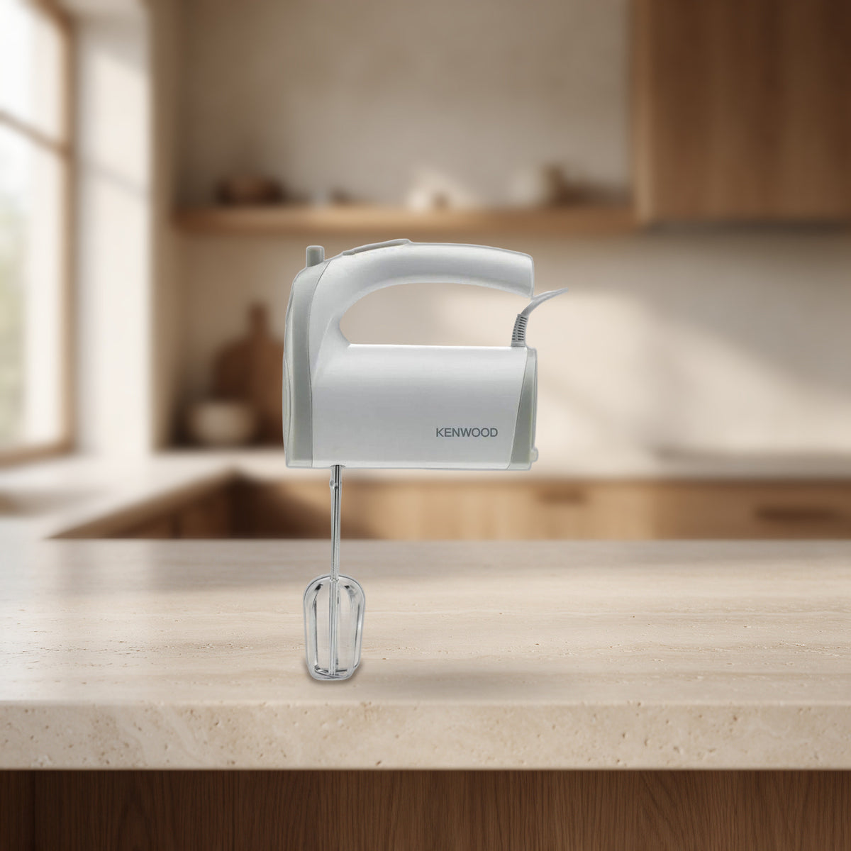 Batteur électrique 300 W 5 vitesses + turbo blanc – Kenwood