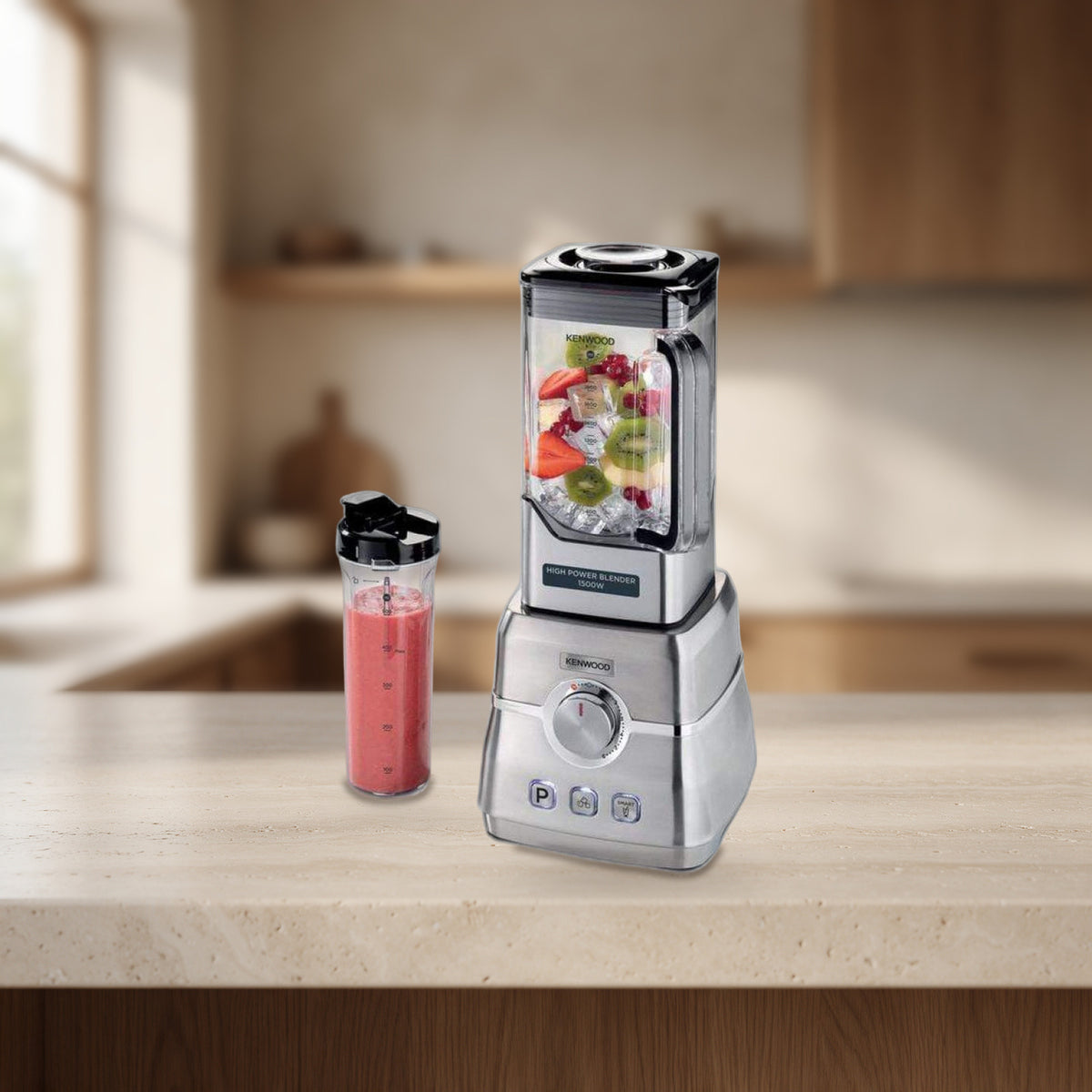 Blender Premium Power 2 L 1500 W + mélangeur à smoothie – Kenwood