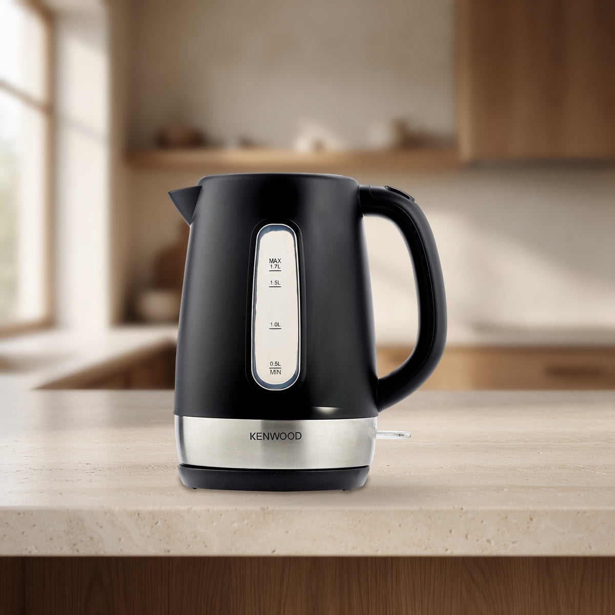Bouilloire 1,7 L noir et argent – Kenwood