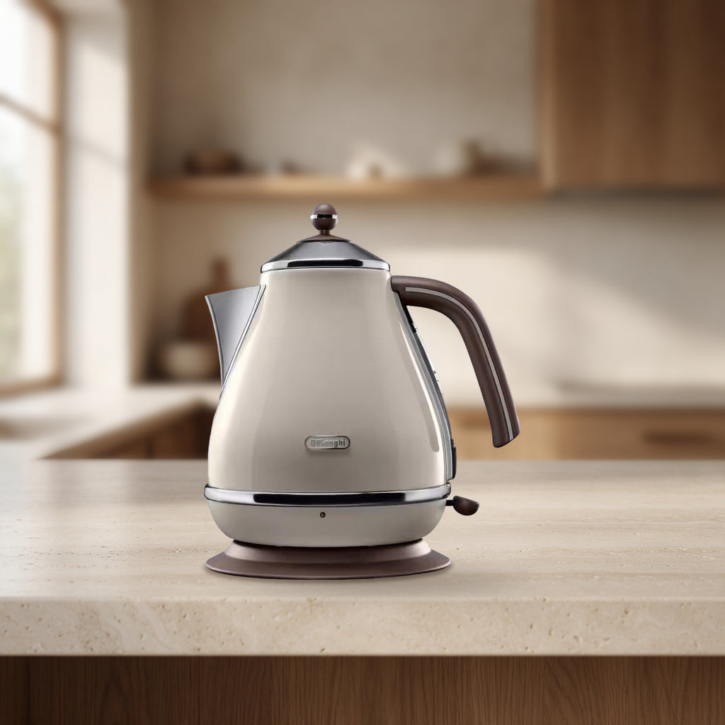 Bouilloire Icona Vintage 1,7 L 2000 W beige – De'Longhi