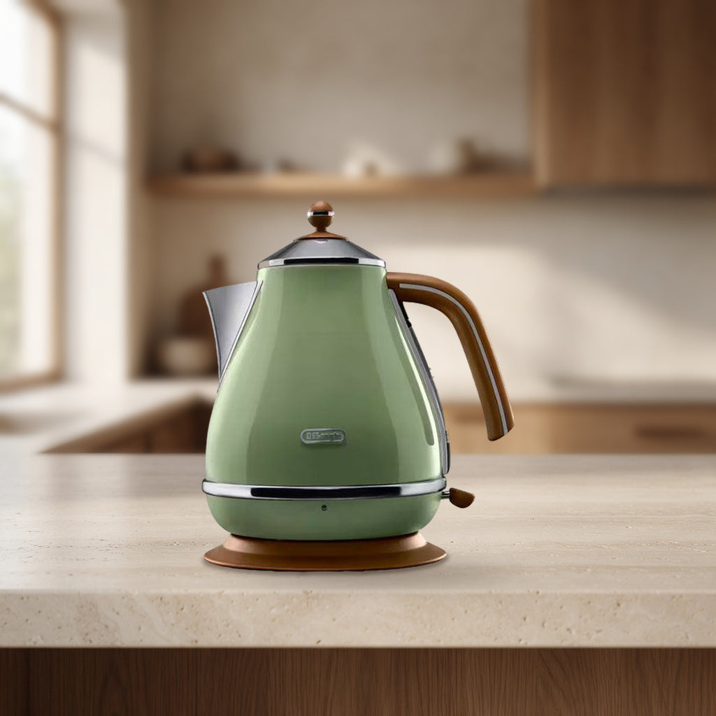 Bouilloire Icona Vintage 1,7 L 2000 W verte – De'Longhi