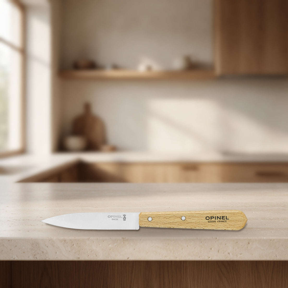 Couteau d’office n°112 naturel (réf. 001913) – Opinel
