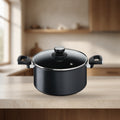 Faitout Unlimited 24 cm avec couvercle en verre, antiadhésif, induction – Tefal